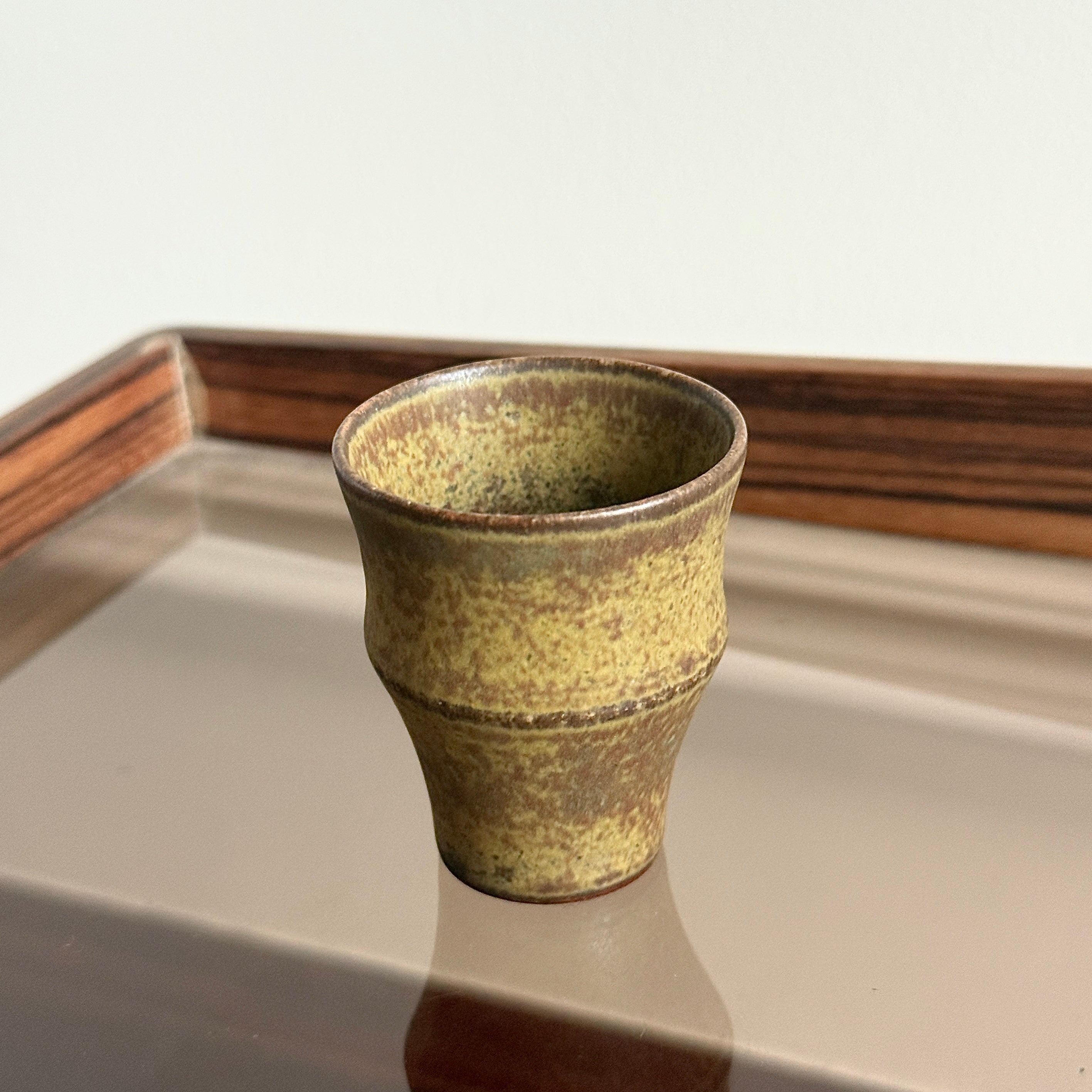Handmade Ceramic Bamboo Joint Cup for Tea & Coffee