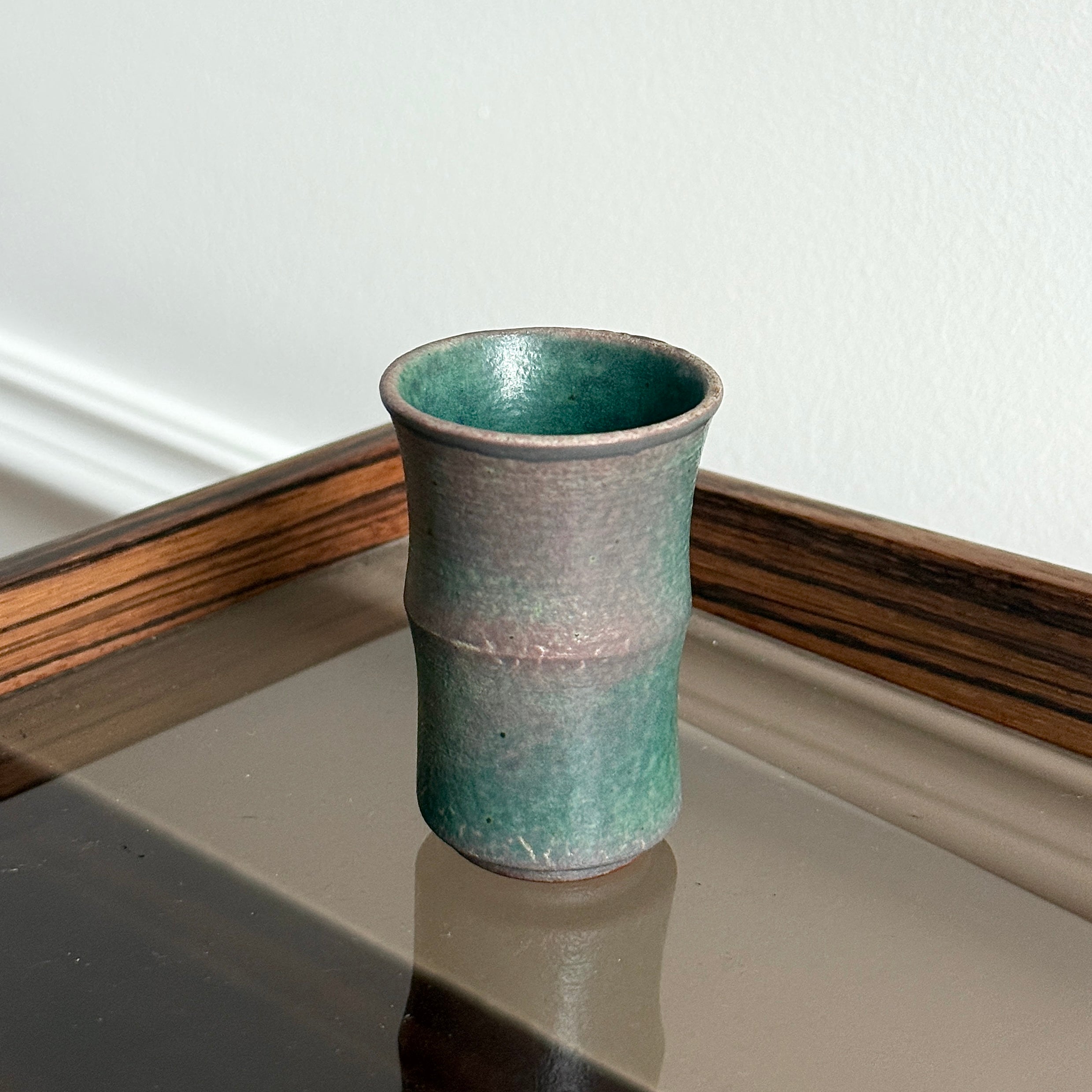 Handmade Ceramic Bamboo Joint Cup for Tea & Coffee