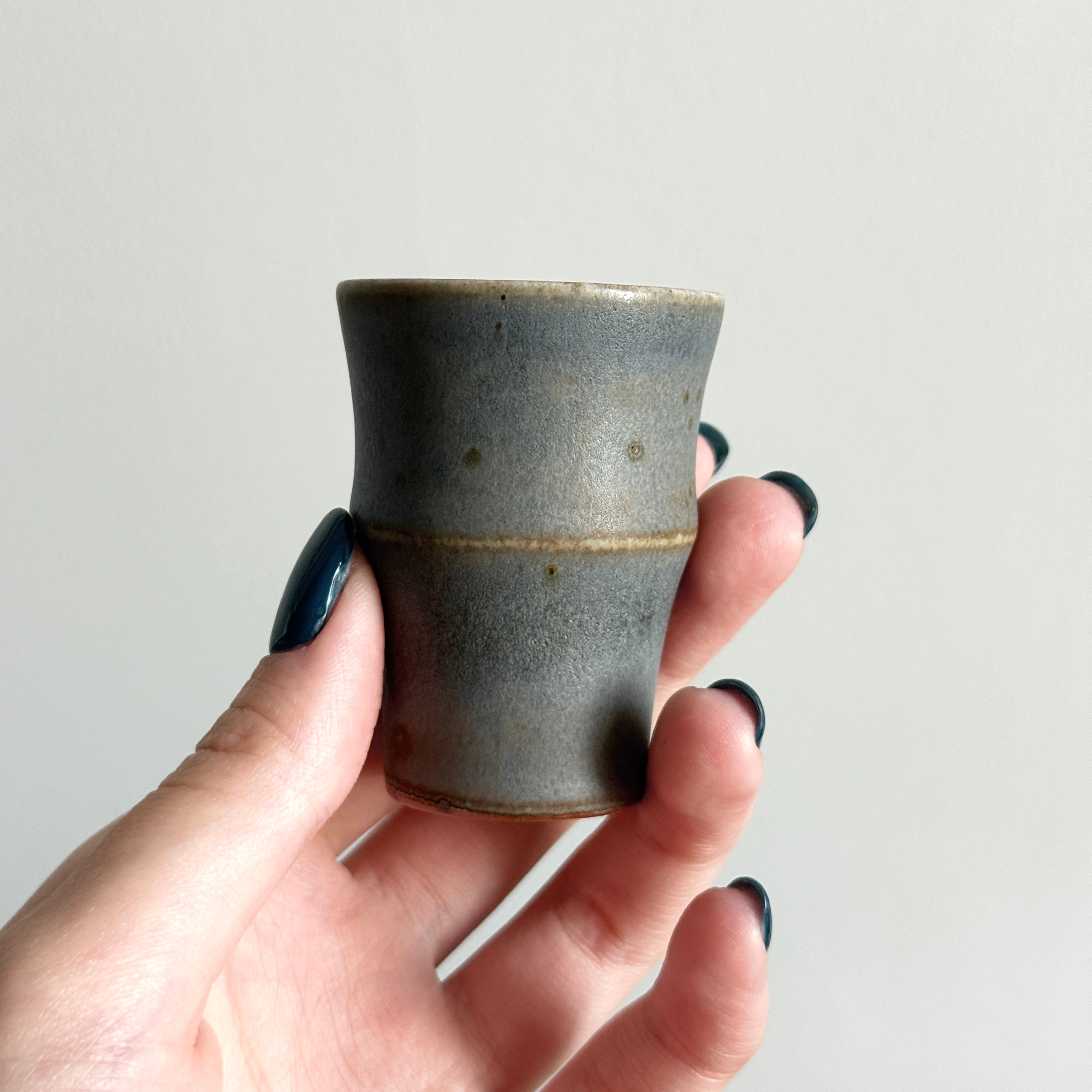 Handmade Ceramic Bamboo Joint Cup for Tea & Coffee